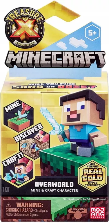 MINECRAFT OVERWORLD TREASURE X FIGURKA COBI