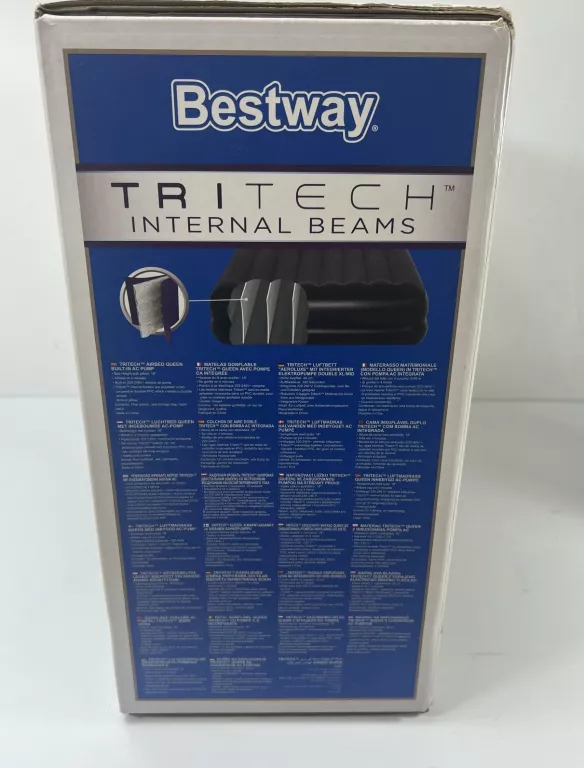 MATERAC DMUCHANY Z WBUDOWANĄ POMPKĄ BESTWAY 67403