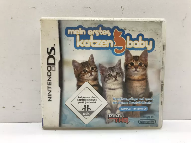 NINTENDO DS MEIN ERSTES KATZEN BABY