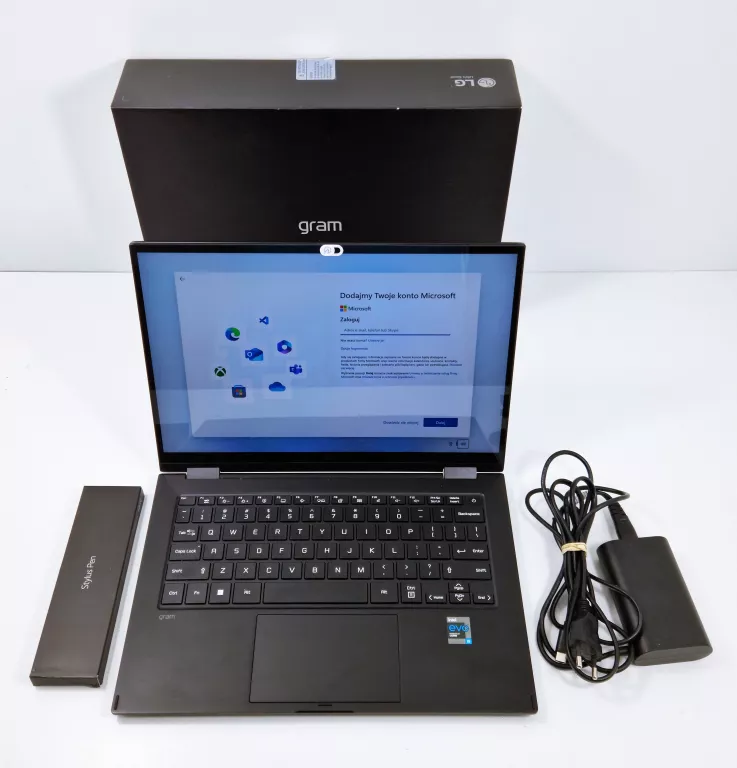 LAPTOP 2 W 1 LG GRAM 14T90P 16 GB RAM 512 GB SSD I5 2,4 GHZ WIN 11 HOME