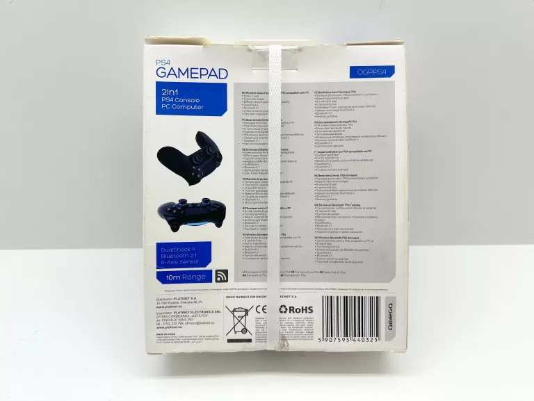 BEZPRZEWODOWY GAMEPAD VARR PS4, PC, BLUETOOTH