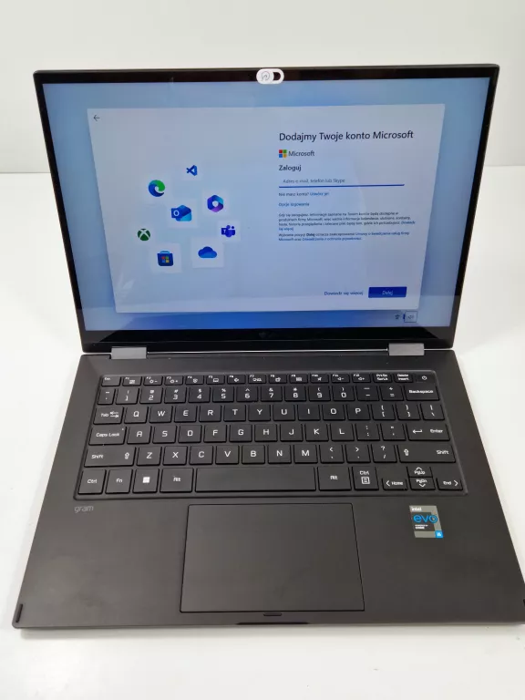 LAPTOP 2 W 1 LG GRAM 14T90P 16 GB RAM 512 GB SSD I5 2,4 GHZ WIN 11 HOME