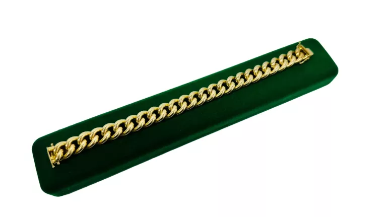 ZŁOTA BRANSOLETKA ZAPIĘCIE SZUFLADKOWE PRÓBA 333 26.06G 21CM STAN 9/10