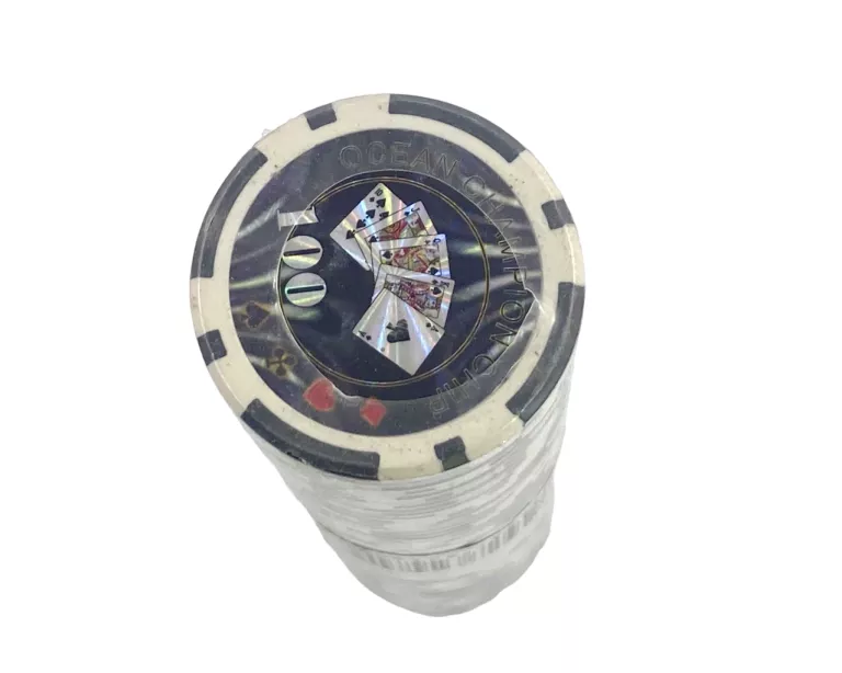 ŻETONY NA SZTUKI DESIGN OCEAN NOMINAŁ 100 - 50 SZT
