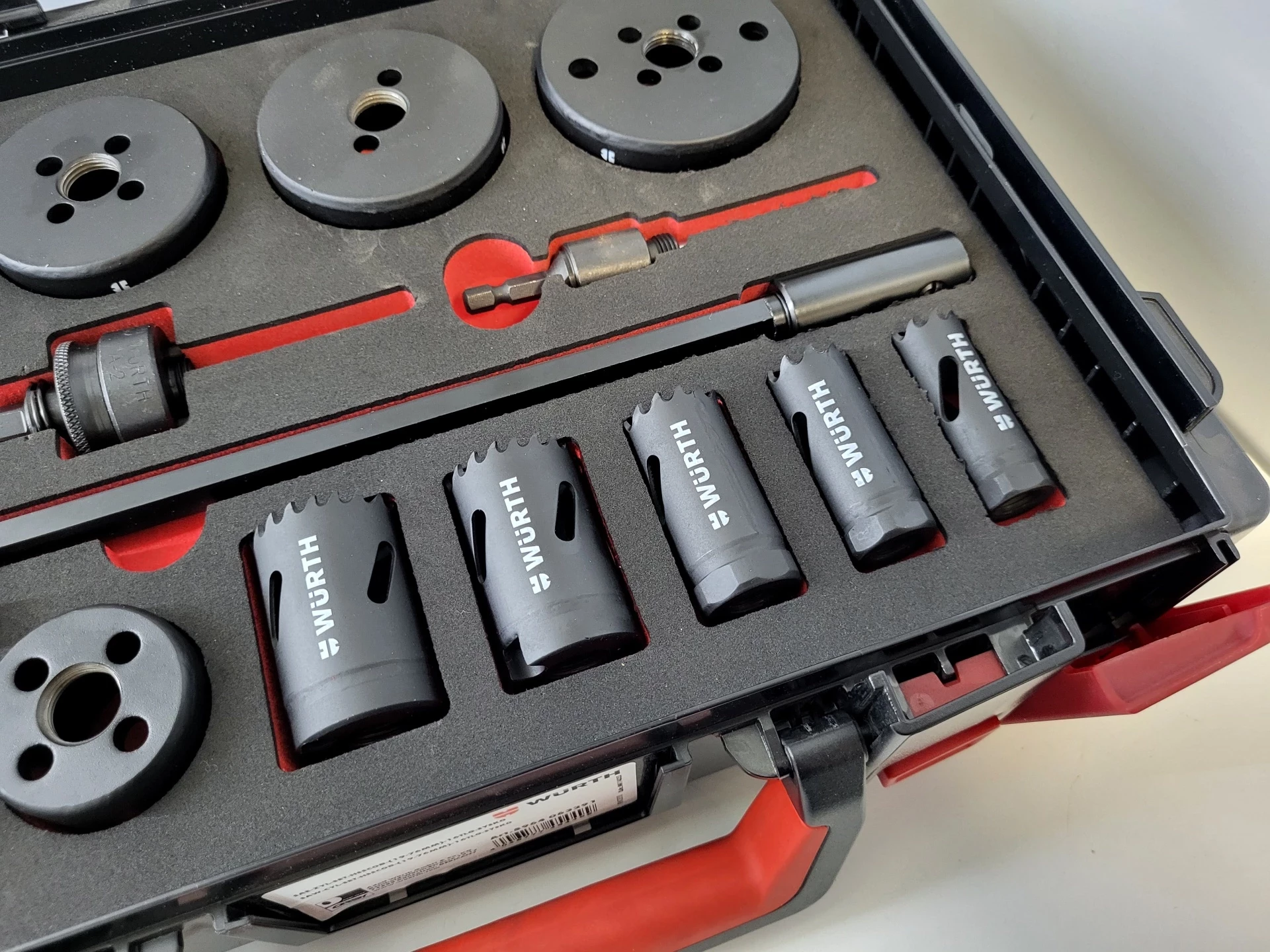 wurth-zestaw-otwornic-bimetalowych-19-76mm-pil-cylindrycznych-zebra-stan-powystawowy