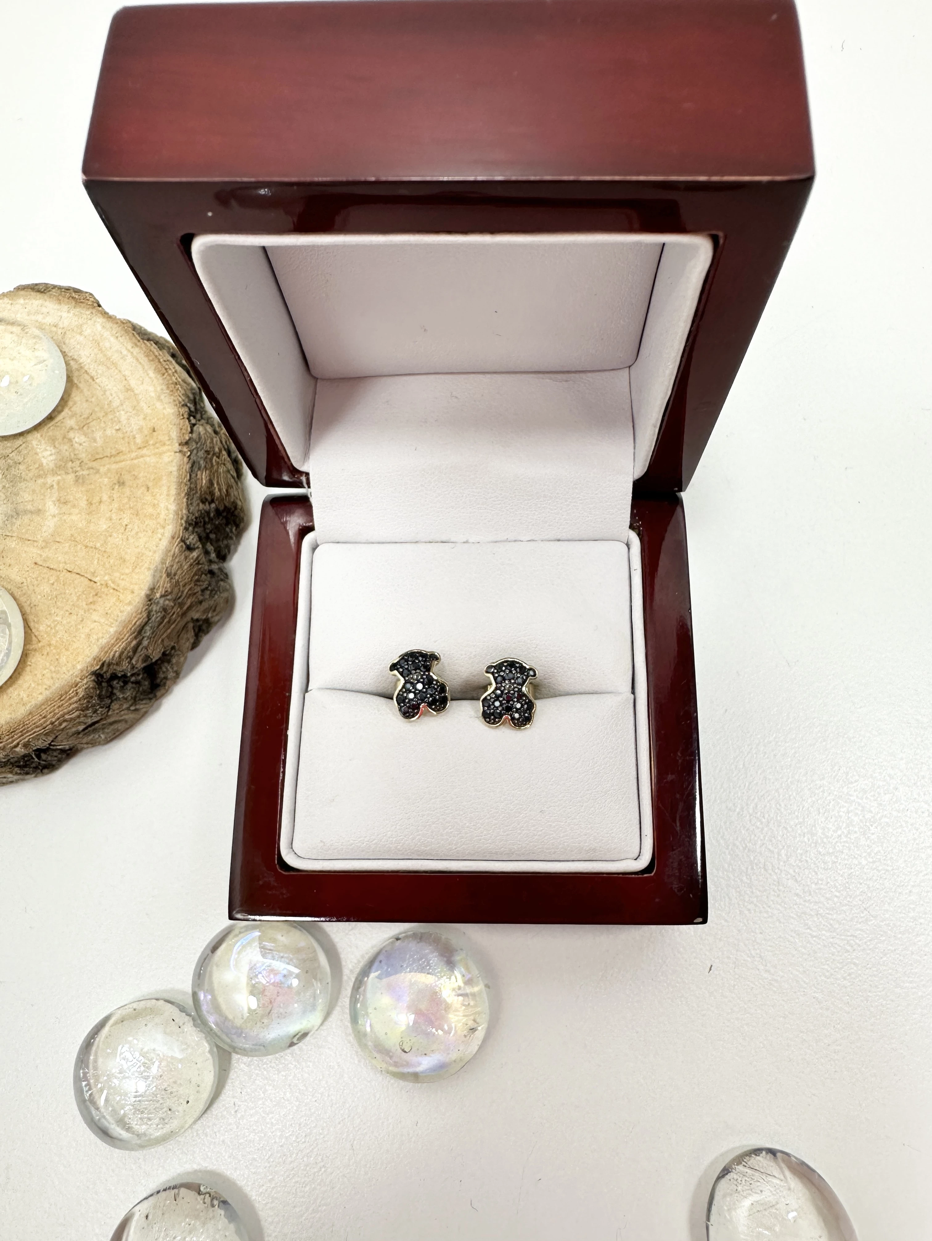 delikatne-zlote-kolczyki-misie-585-171g-czarne-cyrkonie-rodzaj-wyrob-jubilerski