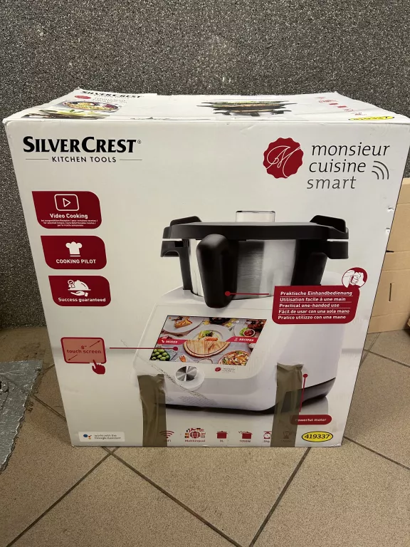 LIDLOMIX SILVERCREST MONSIEUR CUISINE SMART PUDEŁKO