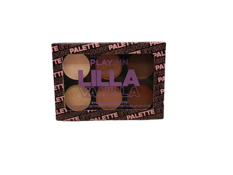 INGLOT PLAYINN PALETA CIENI DO POWIEK LILLA VANILLA