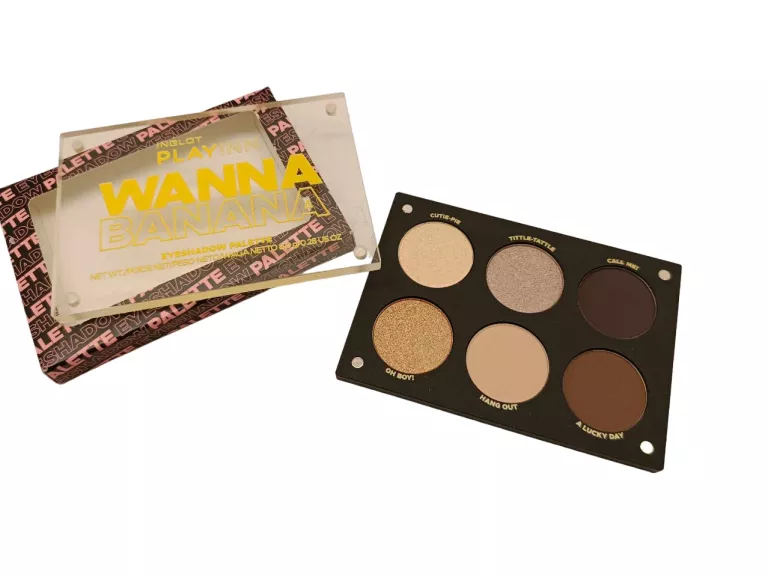 INGLOT PLAYINN PALETA CIENI DO POWIEK WANNA BANANA