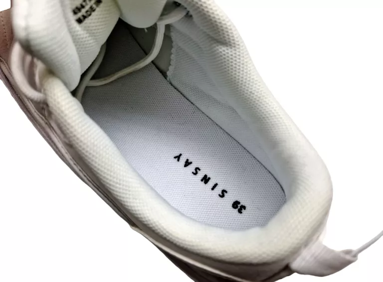 SNEAKERSY BIAŁE PÓŁBUTY SPORTOWE SINSAY ROZMIAR 39