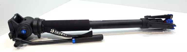 UŻYWANY MONOPOD BENRO A38TD Z GŁOWICĄ S2 I FUTERAŁ