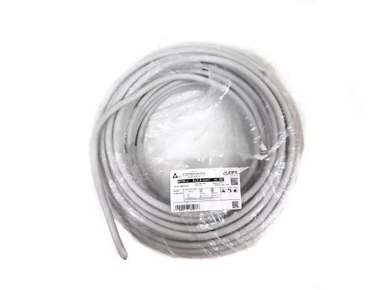 KABEL NYM-J 5X2.5MM2 M.50 40 METRÓW LA TRIVENETA CAVI S.P.A