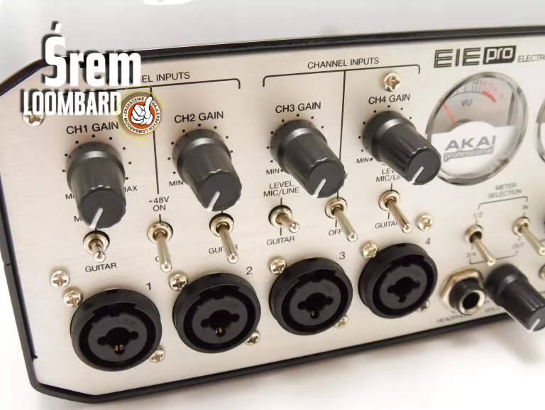 INTERFEJS AKAI EIE PRO, KOMPLET, BDB STAN!