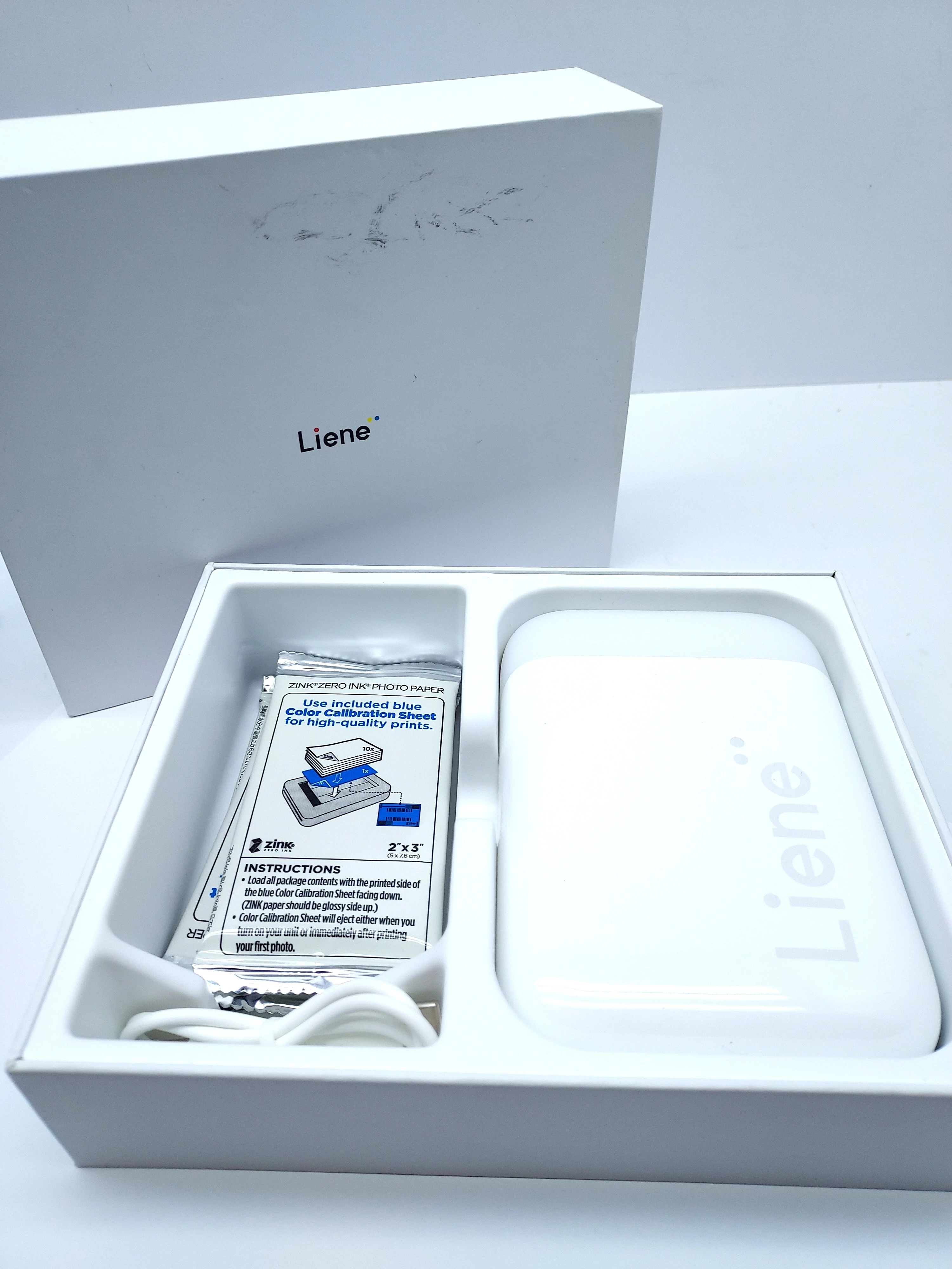 liene-2x3-pearl-k100-drukarka-do-zdjec-iphone-stan-uzywany