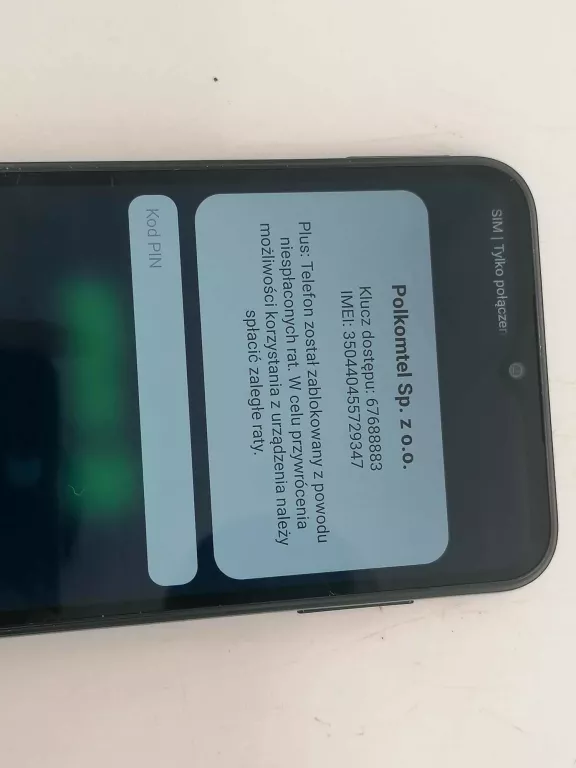 TELEFON SAMSUNG A14 KOMPLET BLOKADA OPERATORA PLUS!