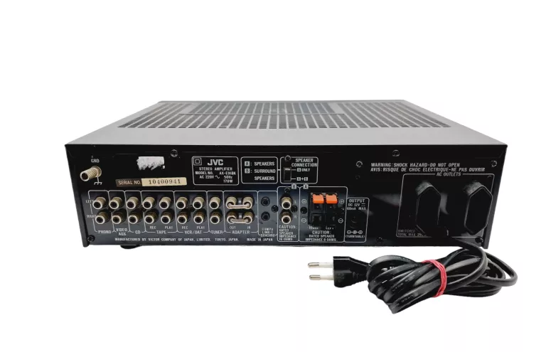 WZMACNIACZ JVC AX-E91BK + GŁOŚNIKI + PILOT