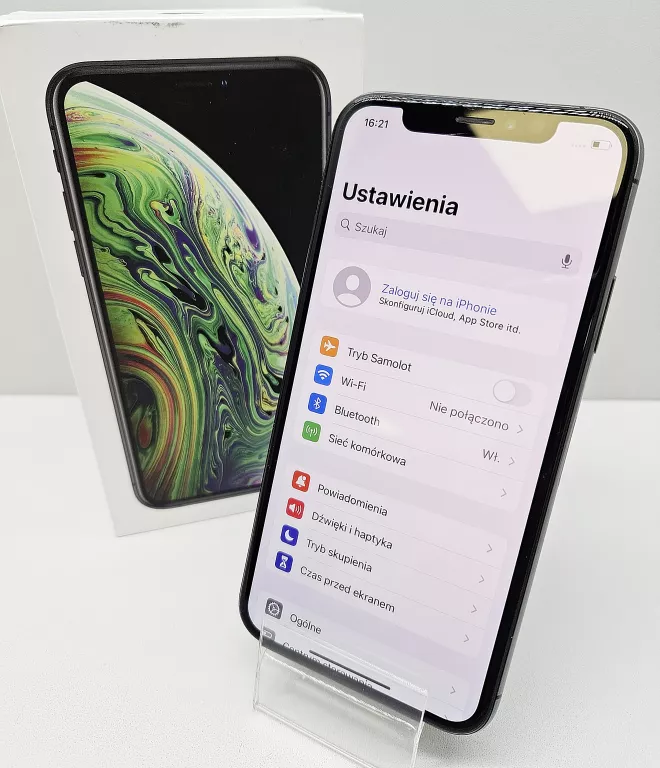 TELEFON IPHONE XS 64GB + ŁADOWARKA + PUDEŁKO