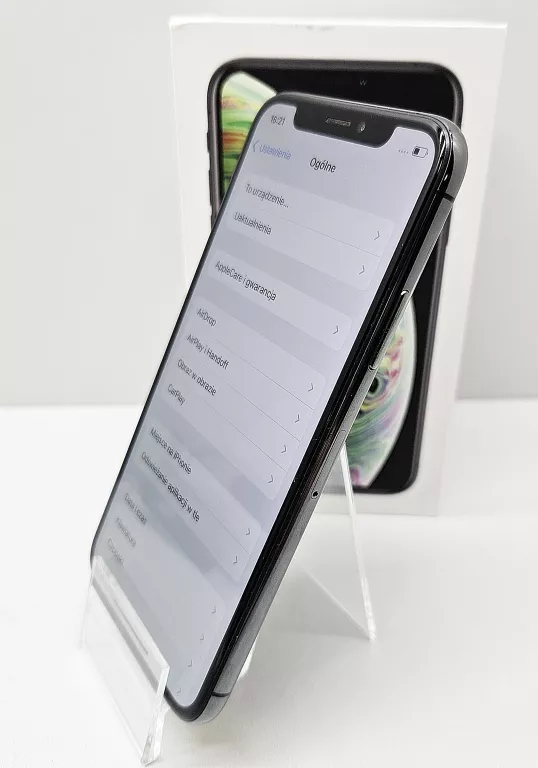 TELEFON IPHONE XS 64GB + ŁADOWARKA + PUDEŁKO