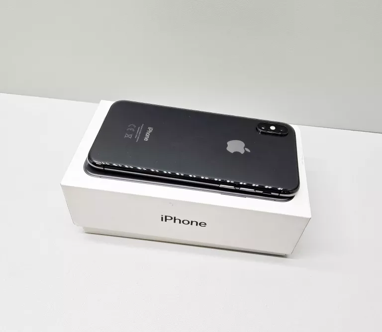 TELEFON IPHONE XS 64GB + ŁADOWARKA + PUDEŁKO