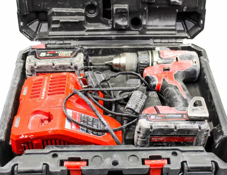 WKRĘTARKA MILWAUKEE M18 CBLPD-422C + 2X AKU/ ŁAD/ WALIZKA
