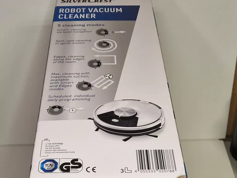 ODKURZACZ ROBOT ODKURZAJĄCY SILVERCREST SSR AL1