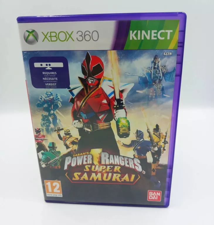 XBOX 360 POWER RANGERS SUPER SAMURAI