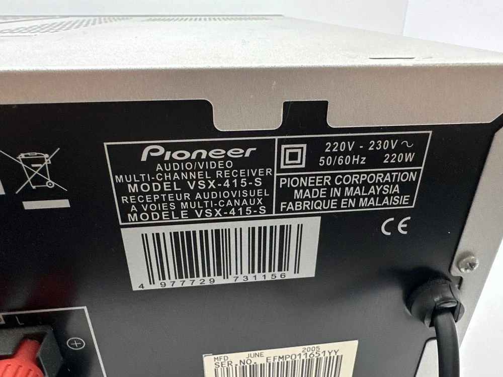 amplituner-pioneer-vsx-415-pilot-opis-model-vsx-415-s