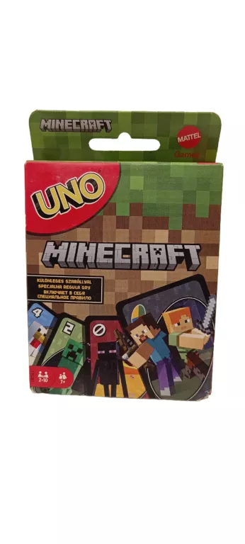 MATTEL UNO MINECRAFT