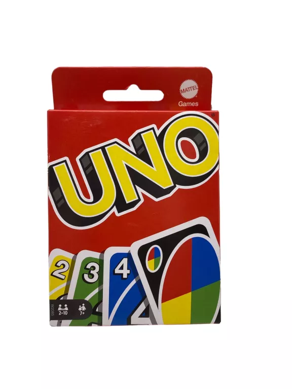 KARTY UNO GRA KARCIANA TOWARZYSKA 7+ MATTEL