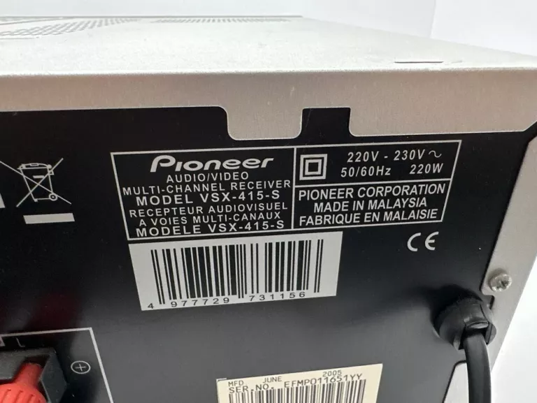 amplituner-pioneer-vsx-415-pilot-opis-model-vsx-415-s