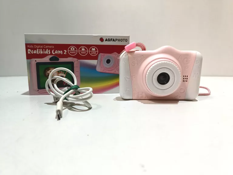 APARAT AGFAPHOTO REALI KIDS CAM 2 RÓŻOWY
