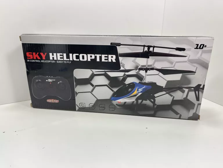 HELIKOPTER ZDALNIE STEROWANY RC SAMOLOT Z PILOTEM
