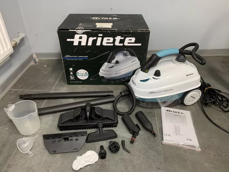 MYJKA PAROWA ARIETE XVAPOR DELUXE 4146 KOMPLET