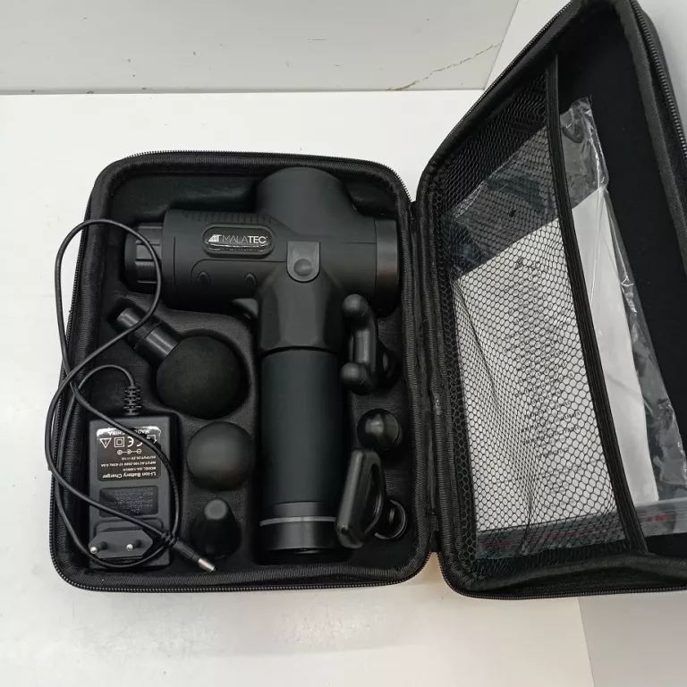 PISTOLET DO MASAŻU MALATEC KOMPLET/ETUI