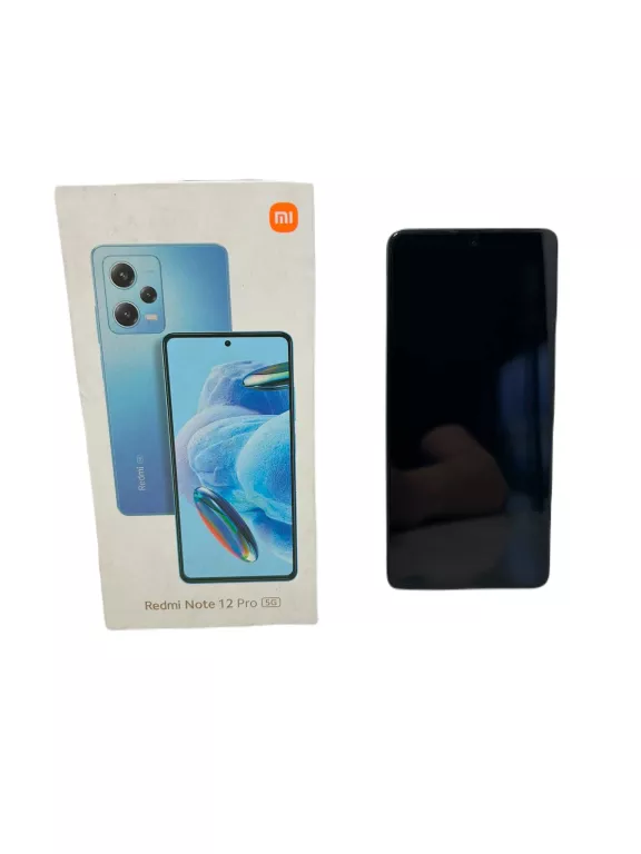TELEFON XIAOMI REDMI NOTE 12 PRO 5G KOMPLET CZARNY