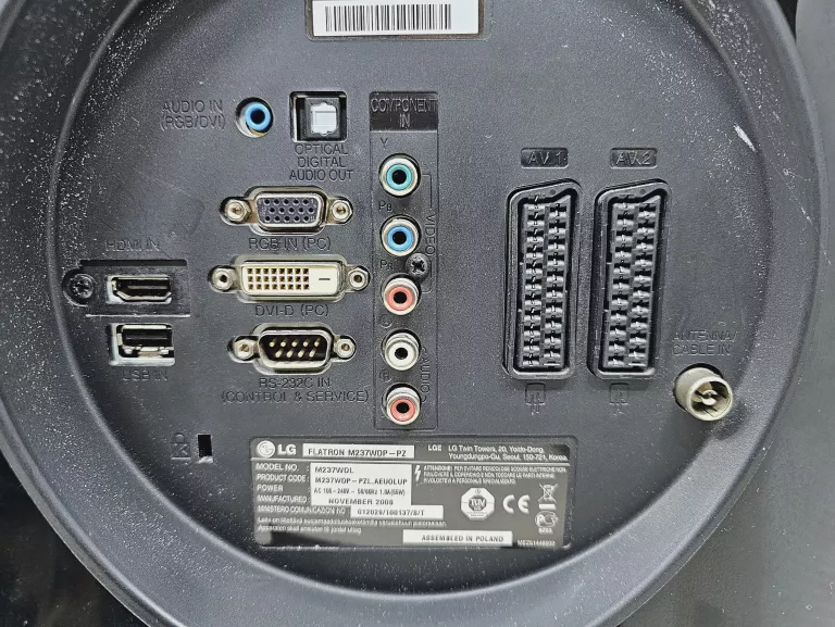 MONITOR Z TUNEREM TV LG M237WDP-PC