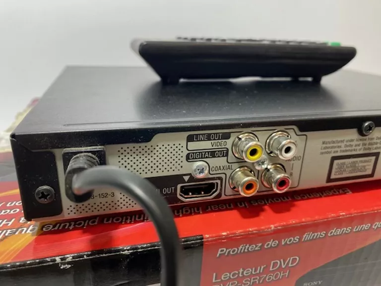 DVD SONY DVP-SR760H KOMPLET