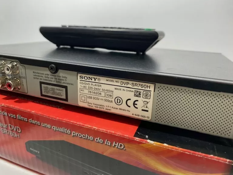 DVD SONY DVP-SR760H KOMPLET