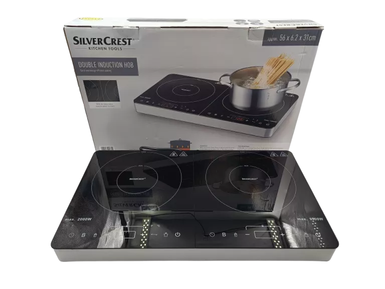 PODWÓJNA PŁYTA INDUKCYJNA SILVERCREST KITCHEN TOOLS SDI 3500 E1