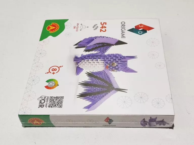 PAPIER DO ORIGAMI 3D NIETOPERZ ZESTAW KREATYWNY