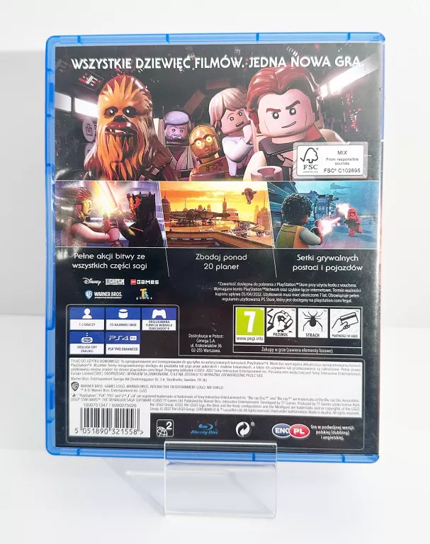 GRA NA PS4 LEGO GWIEZDNE WOJNY SAGA SKYWALKERÓW