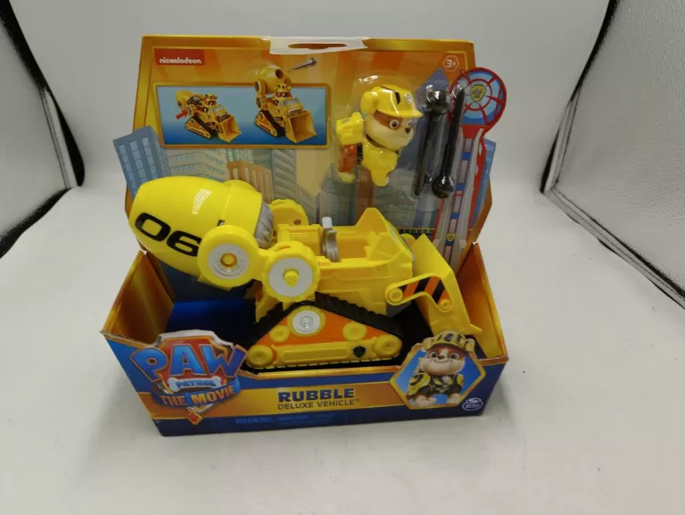 PSI PATROL FIGURKA RUBBLE POJAZD