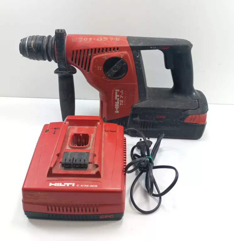 MŁOTOWIERTARKA HILTI TE 7-A + ŁAD + BAT