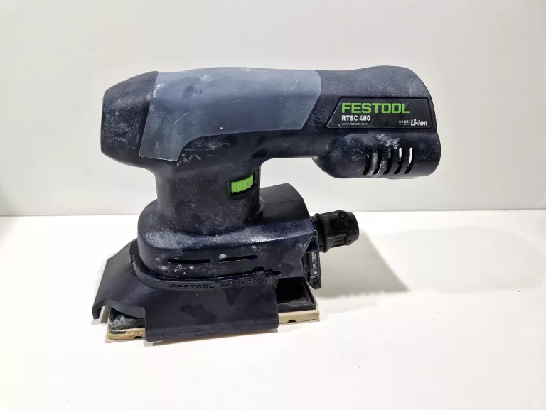 SZLIFIERKA OSCYLACYJNA FESTOOL RTSC 400 TRZY BATERIE