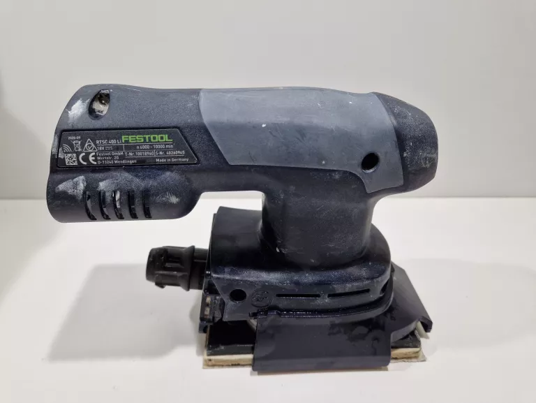 SZLIFIERKA OSCYLACYJNA FESTOOL RTSC 400 TRZY BATERIE