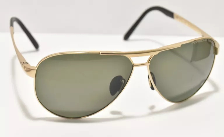 OKULARY PRZECIWSŁONECZNE PORSCHE DESIGN MESKIE P8649 B (62) GOLD