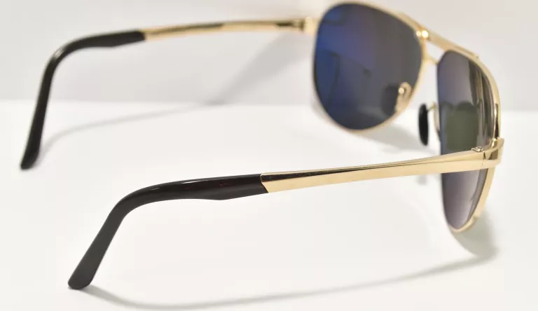 OKULARY PRZECIWSŁONECZNE PORSCHE DESIGN MESKIE P8649 B (62) GOLD