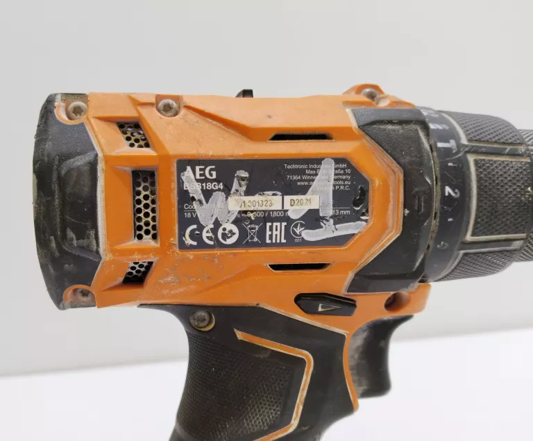 WIERTARKO WKRĘTARKA AEG BSB18G4 + AKU + BOX