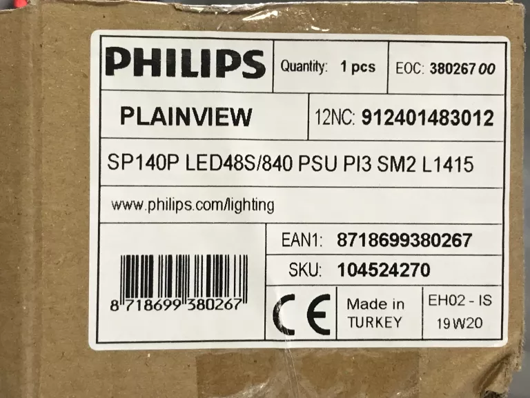 LAMPA PHILIPS PLAINVIEW LED SP140P