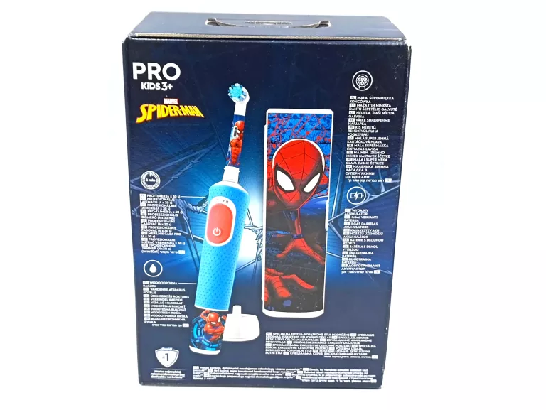 SZCZOTECZKA ROTACYJNA ORAL-B KIDS PRO SPIDERMAN